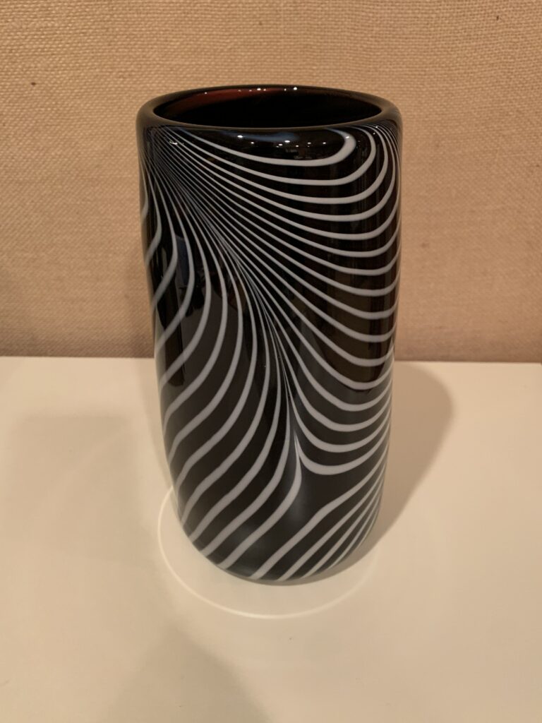 Black vase